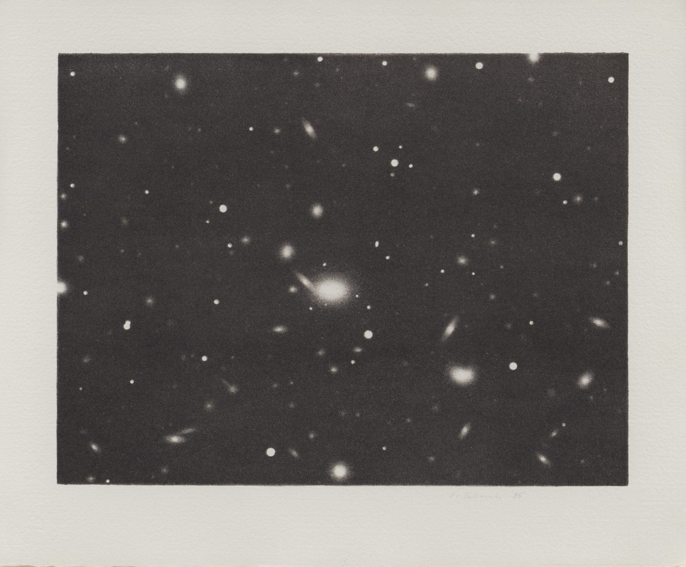 Vija Celmins Untitled (Galaxy) print
