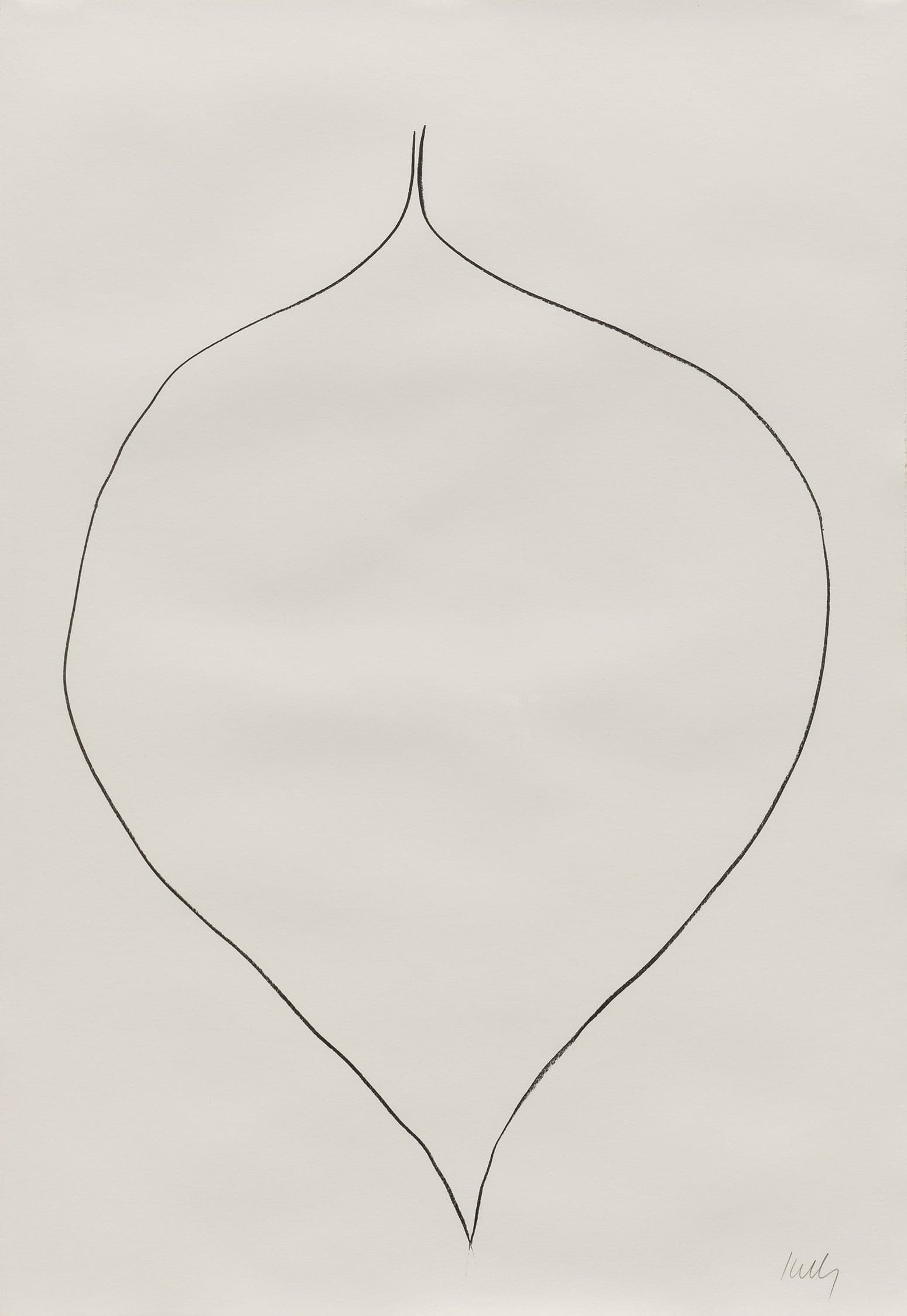 Ellsworth Kelly Catalpa Leaf print