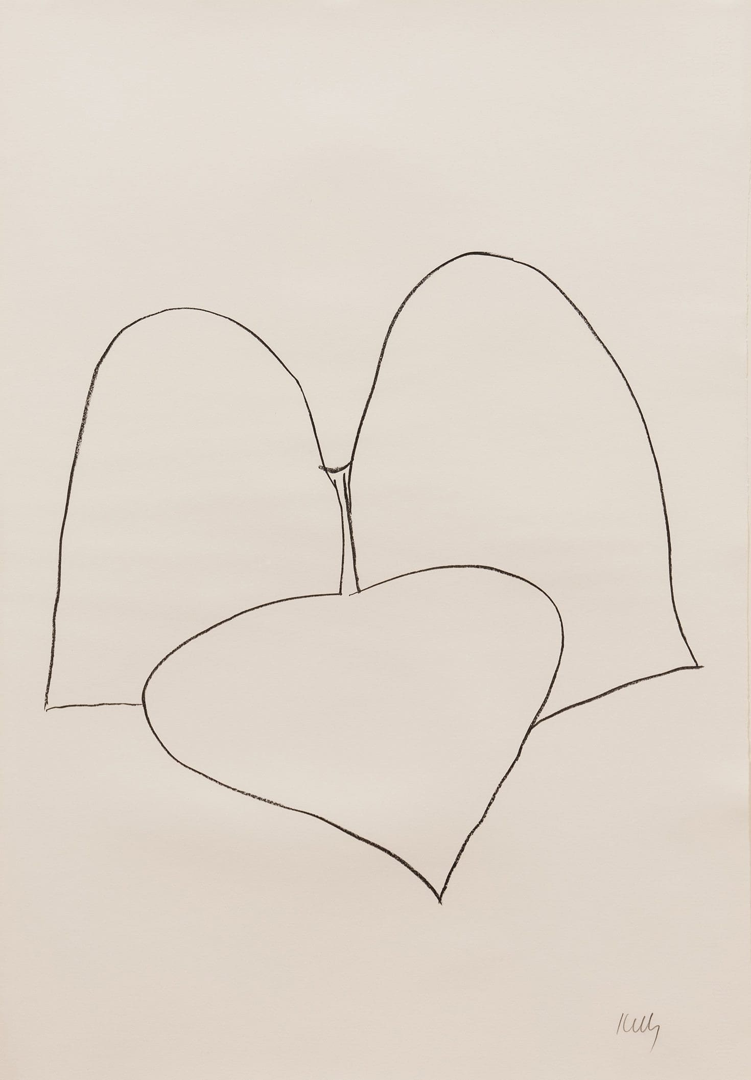 Ellsworth Kelly String Bean Leaves III print