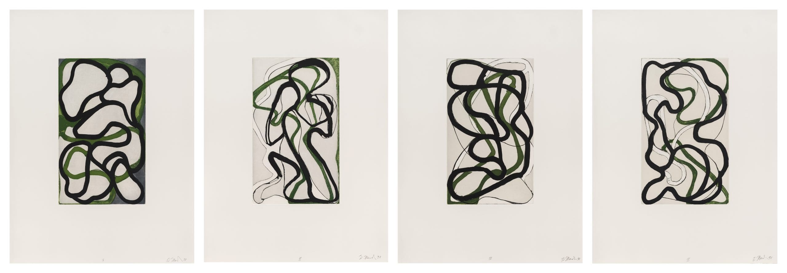 Brice Marden Prints for Sale | Susan Sheehan Gallery