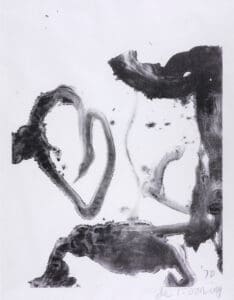 Willem de Kooning Valentine print