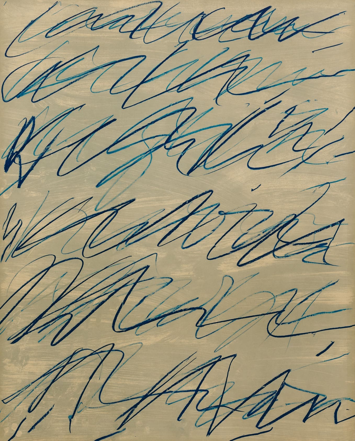 Cy Twombly Roman Notes I print