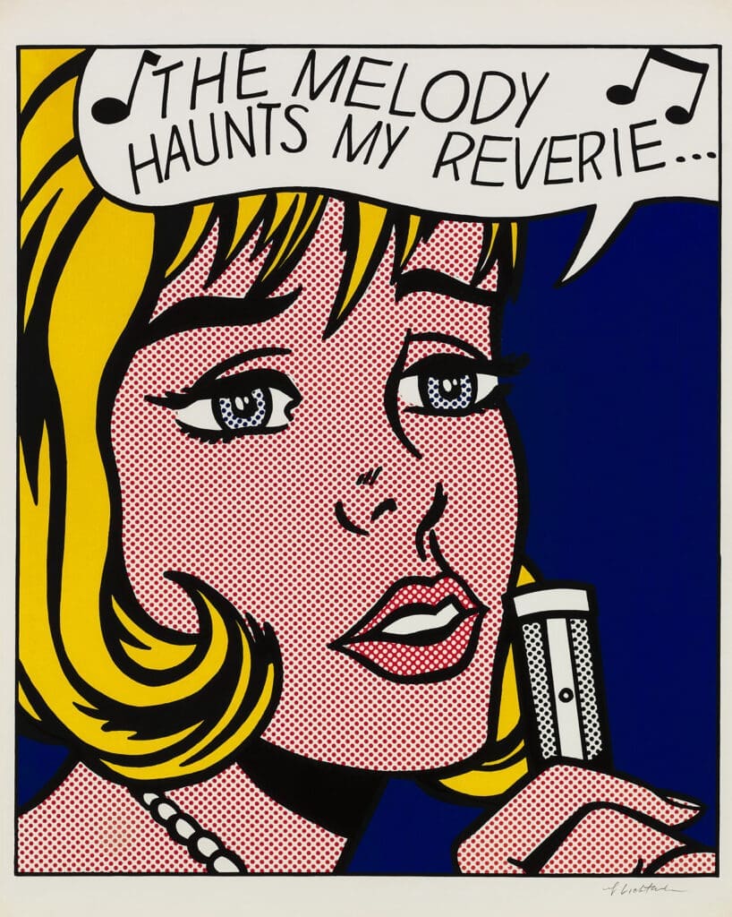 Roy Lichtenstein Reverie print