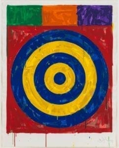 Jasper Johns Target, 1974, screenprint print