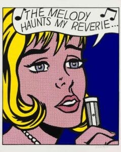 Roy Lichtenstein Reverie, 1965, screenprint print