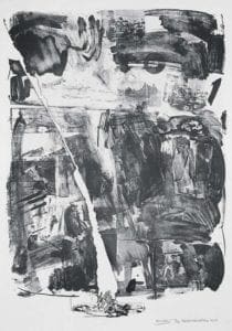 Robert Rauschenberg Accident, 1963, lithograph print