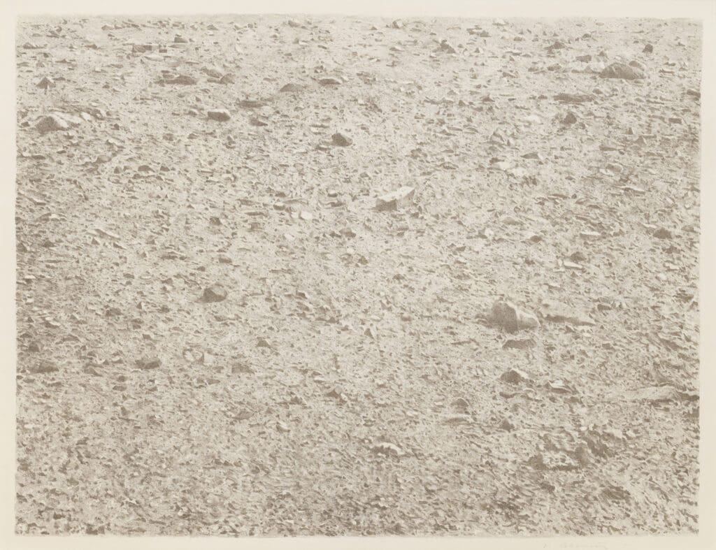 Vija Celmins Untitled (Large Desert) print