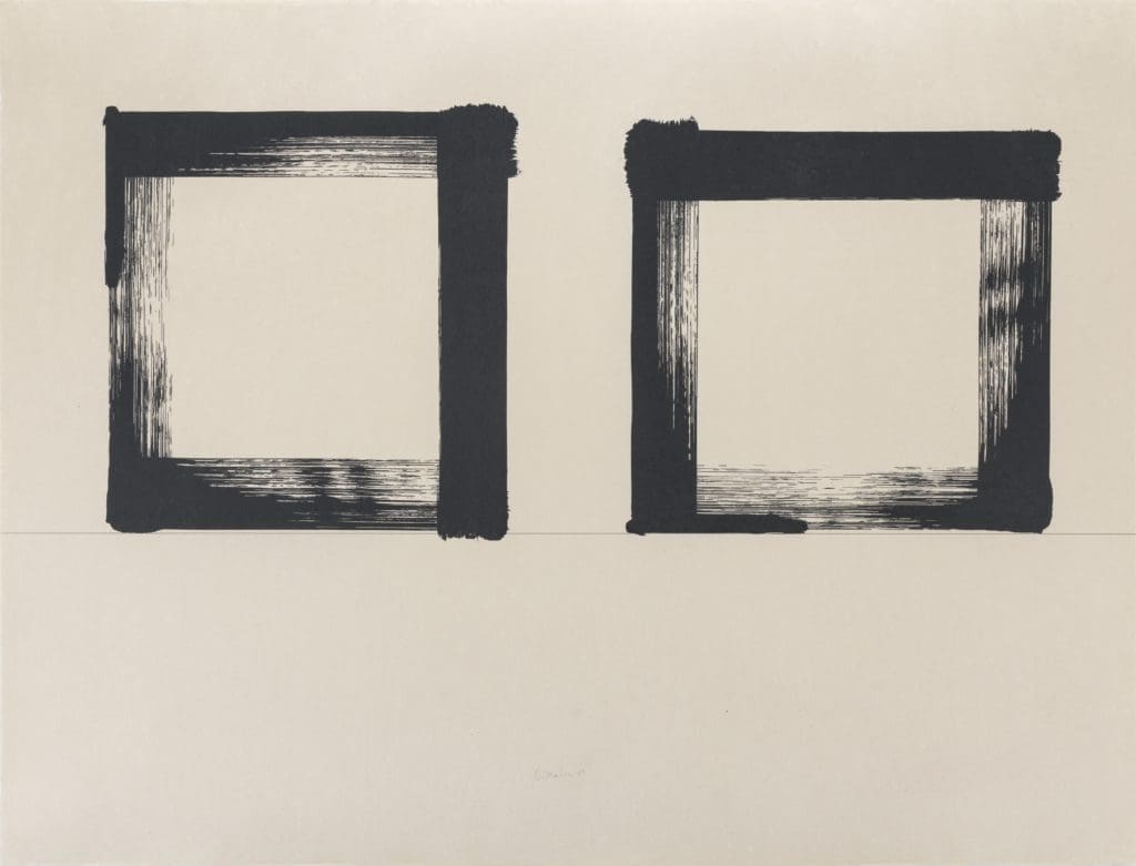 Brice Marden Untitled print