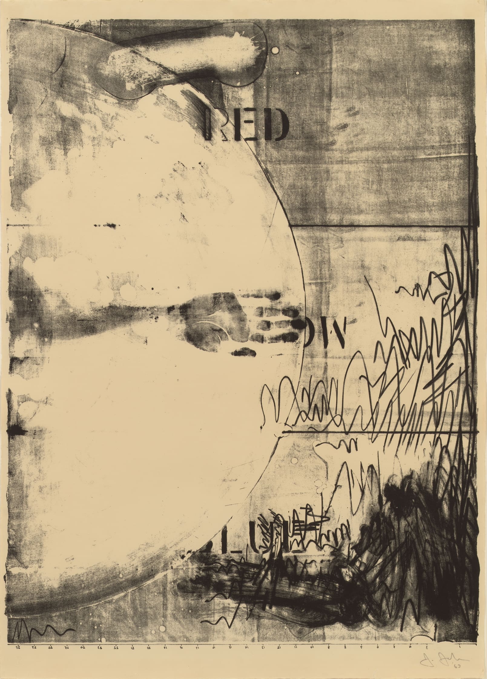 Jasper Johns Hatteras print