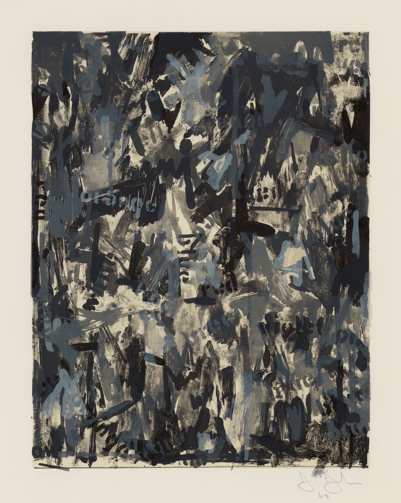 Jasper Johns False Start II print