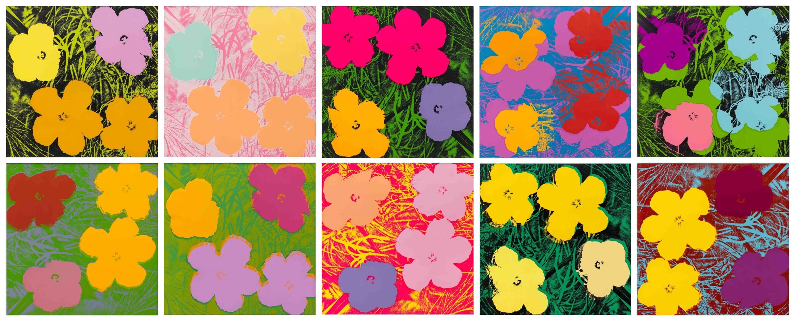 Andy Warhol Flowers print