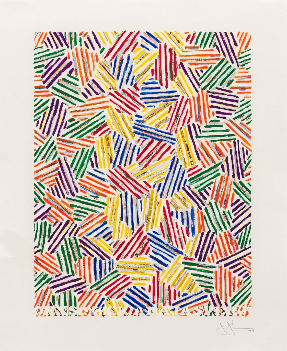 Jasper Johns Cicada print